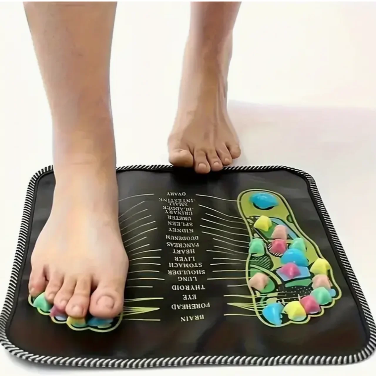 Three-piece soft bathroom mat set